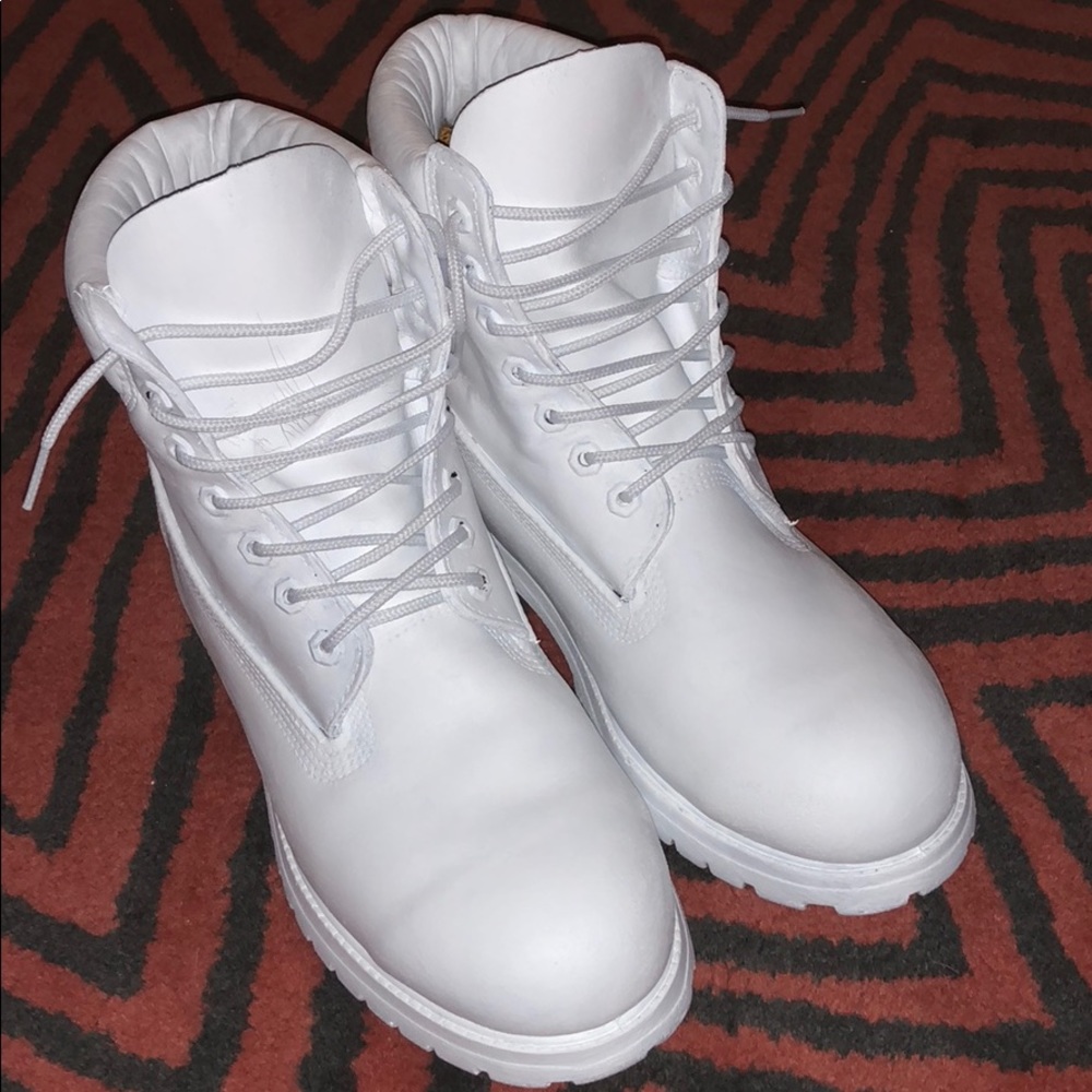 All white timberlands
